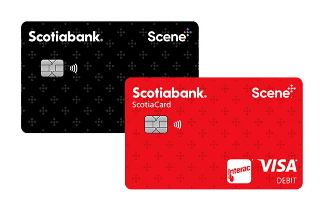 Scotiabank debit and visa cards