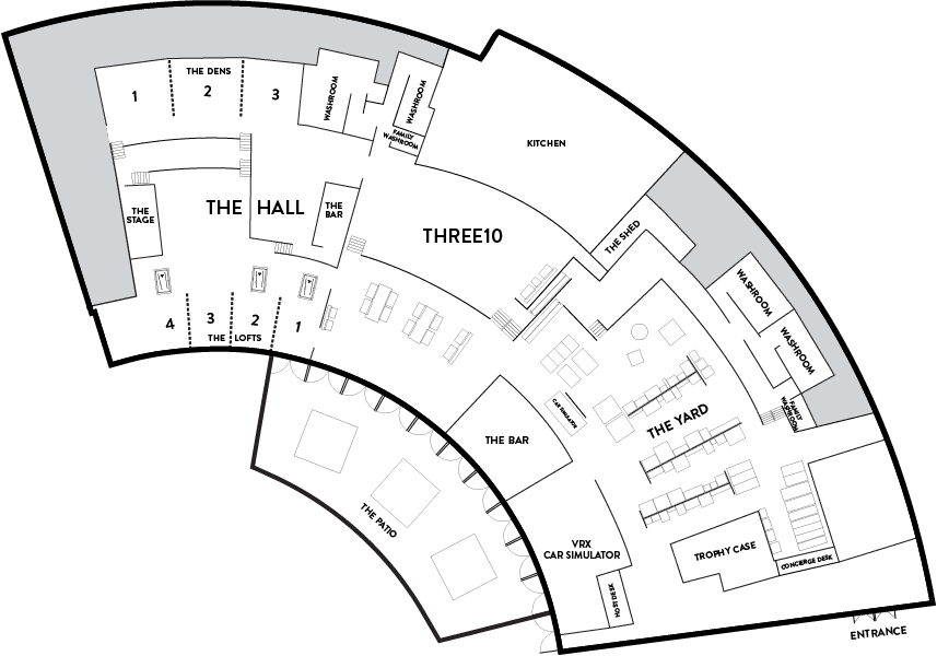 Toronto Roundhouse Floor Plan